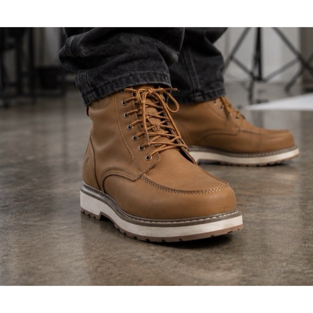 Levi's Mens Dean Oberyn 2 Vegan Leather Rugged Casual Comfort Hiker Boot Sz 10.5